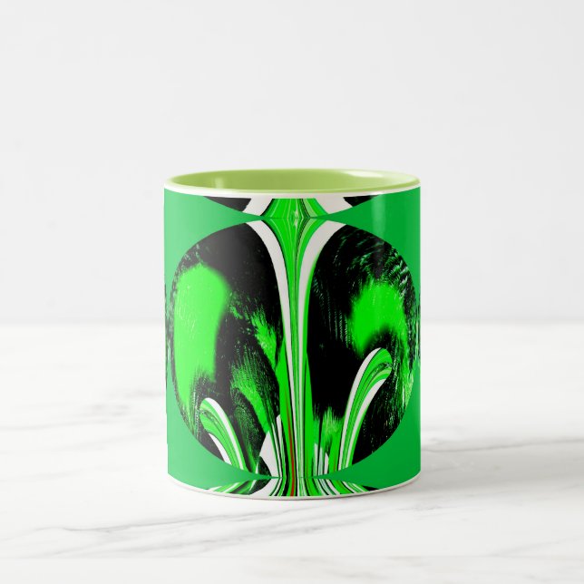 Going Green Two-Tone Coffee Mug (Center)