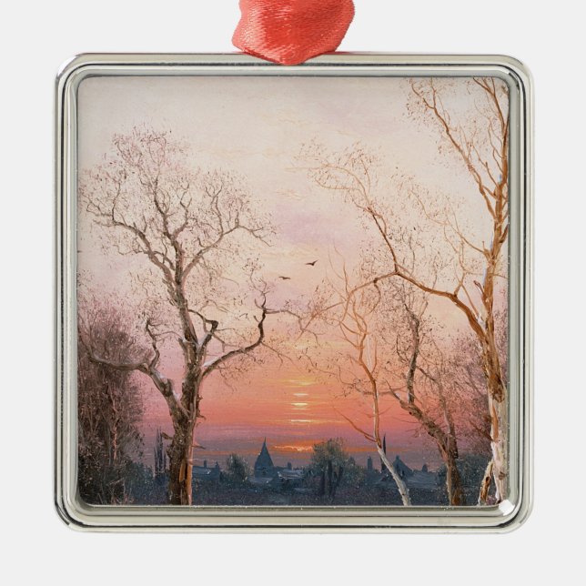 Going Home Metal Tree Decoration (Front)