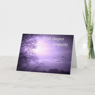 Going Home Sympathy Card