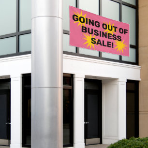 Going Out of Business Sale Banner