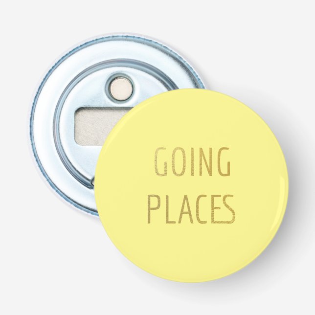 Going places - bottle opener (Front)