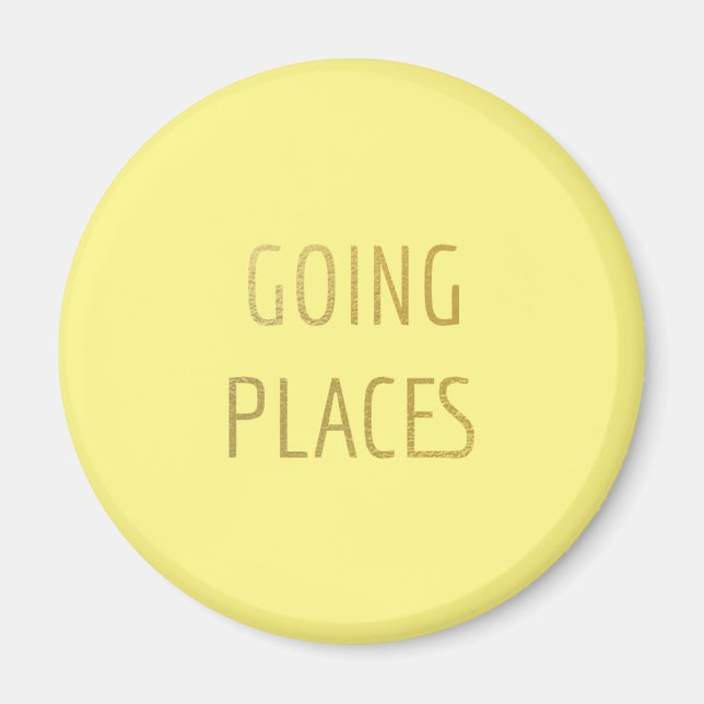 Going Places - Magnet (Front)