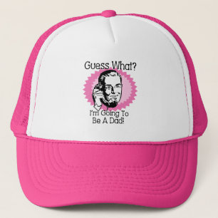 Going to Be a Dad Pink Trucker Hat