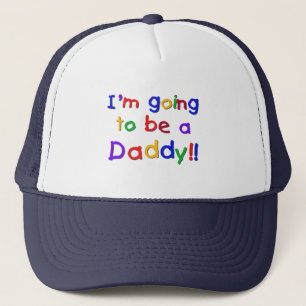 Going to be a Dad-Primary Colours Trucker Hat
