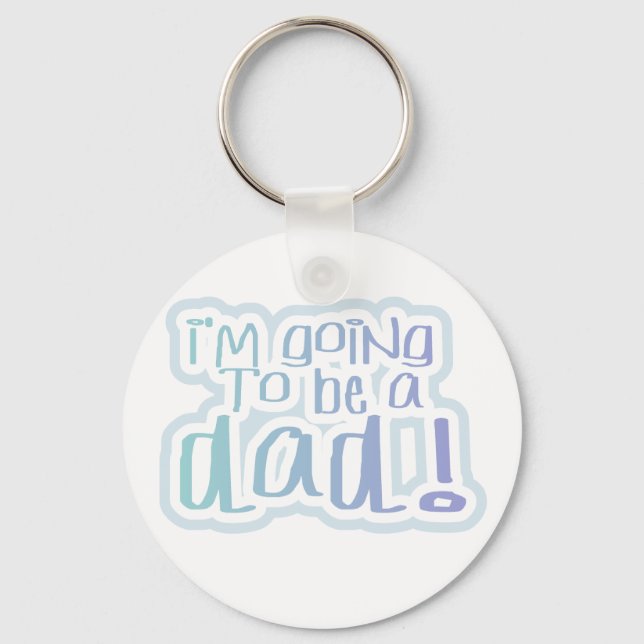 Going to be a Dad Tshirts and Gifts Key Ring (Front)