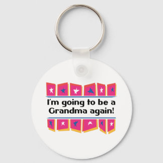 Going to be a Grandma Again! Key Ring