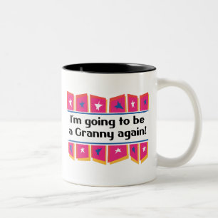 Going to be a Granny Again! Two-Tone Coffee Mug