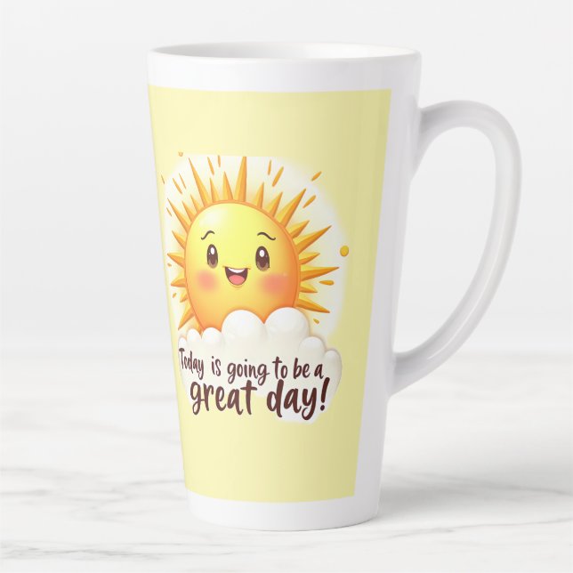 Going to be a Great Day Latte Mug (Right)