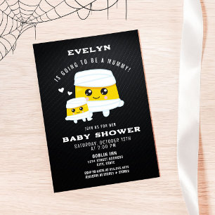 Going to be a Mummy Halloween Baby Shower Invitation