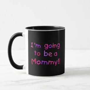 Going to be a Mummy - Pink and Purple Mug
