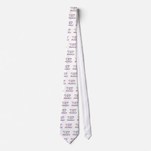 Going to be a Mummy Primary Colours Tie
