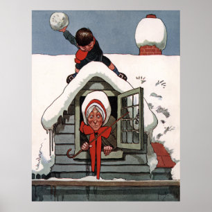 Going to Catch It! by John Hassall Poster