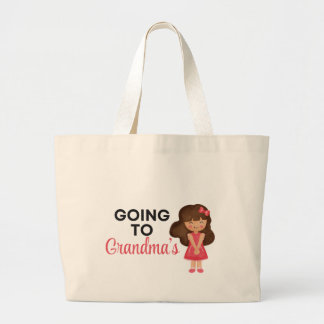 Going to Grandma’s Tote – Brunette Granddaughter
