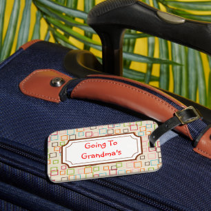 Going To Grandma's Luggage Tag