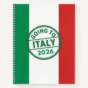 Going to Italy 2026 Notebook