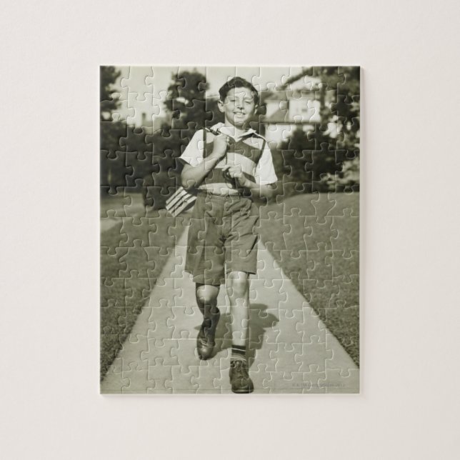 Going to School Jigsaw Puzzle (Vertical)