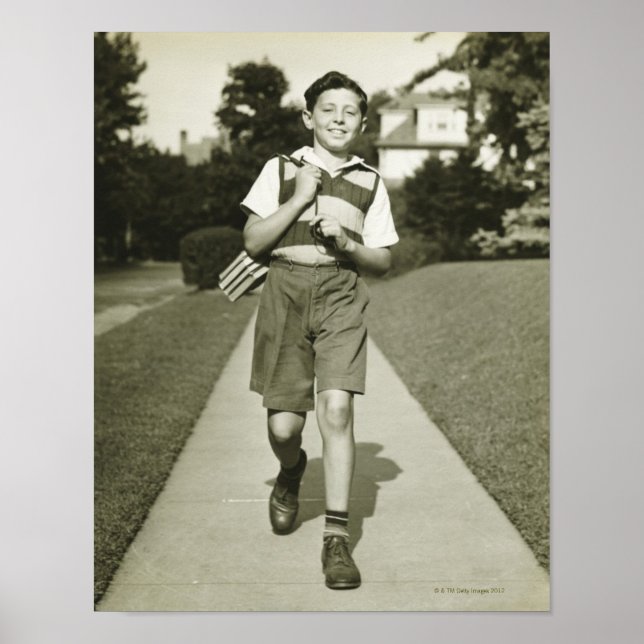 Going to School Poster (Front)