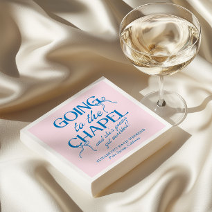 Going to the Chapel Bachelorette Weekend Napkin