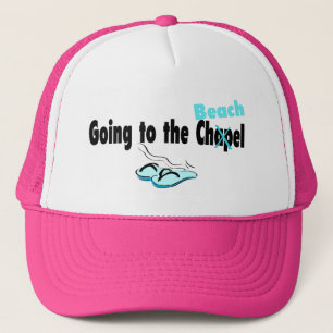 Going To The Chapel (Beach) (Flip Flop) Trucker Hat