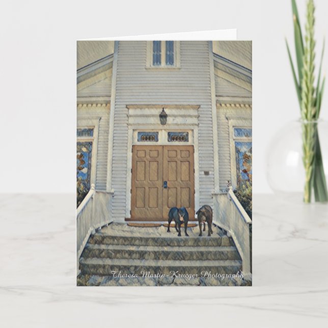 Going to the Chapel Full Sized Greeting Card (Front)