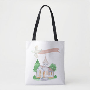 Going to the Chapel Gonna Get Married Design Tote Bag