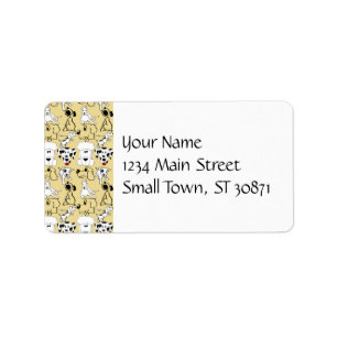 Going to the Dogs Pet Lovers Vet Dog Gifts Label