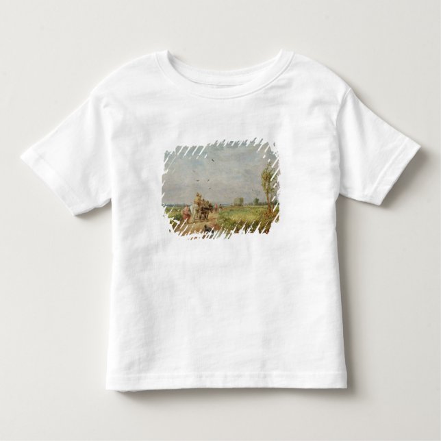 Going to the Hayfield, 1853 (oil on millboard) Toddler T-Shirt (Front)