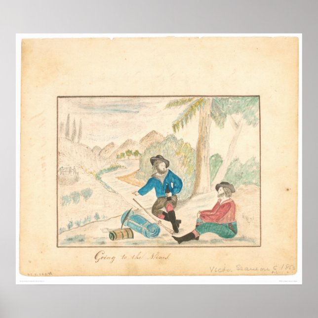 Going to the Mines (1600A) Poster (Front)