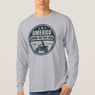 Going-to-the-Sun Road montana motorcycle trip T-Shirt