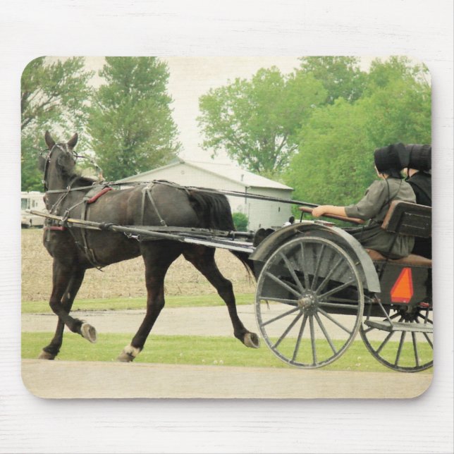 Going to Town Mouse Pad (Front)