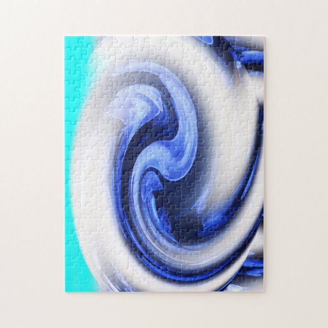 Going towards infinity art jigsaw puzzle (Vertical)