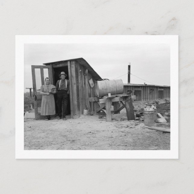 Going Underground, 1930s Postcard (Front)