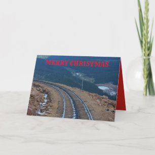 Going Up Pikes Peak Greeting Card