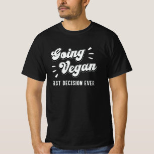 Going Vegan Veganism Vegetables Animals Gift Idea T-Shirt