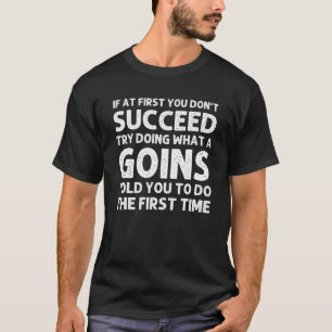 GOINS Funny Surname Family Tree Birthday Reunion I T-Shirt