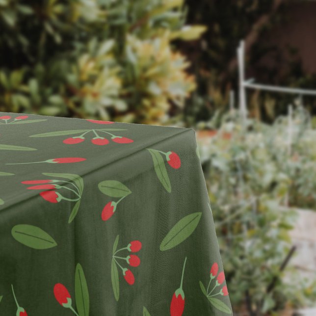Goji Berries Tablecloth (Goji Berries Tablecloth)