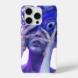 Gojo Satoru Six Eyes Glowing - JJK The Honored One iPhone 15 Pro Case