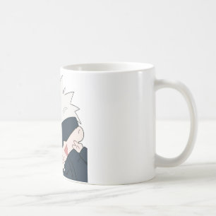 "Gojo Satoru with Adorable Cat Mug" Coffee Mug
