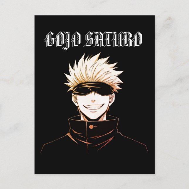 Gojo Saturo  Postcard (Front)