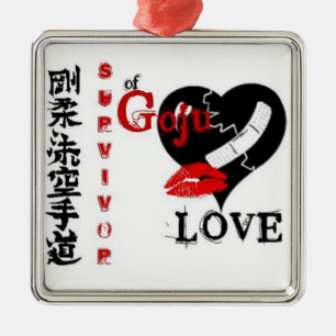 Goju Love Metal Ornament