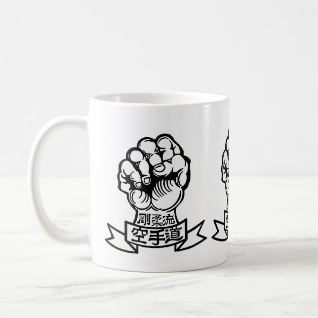 Goju Ryu Fist Coffee Mug (Left)