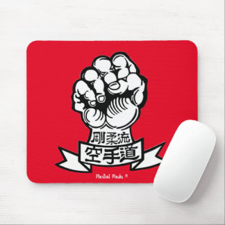Goju Ryu Fist Logo Mouse Pad