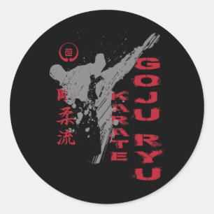 Goju Ryu Karate 2 Classic Round Sticker