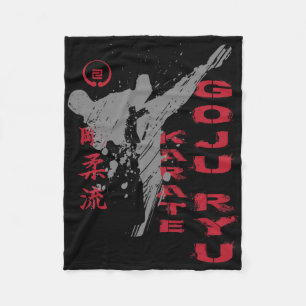Goju Ryu Karate 2  Fleece Blanket