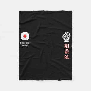 Goju Ryu Karate  Fleece Blanket