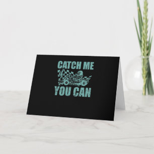 Gokart Catch me if you can Rennen Card