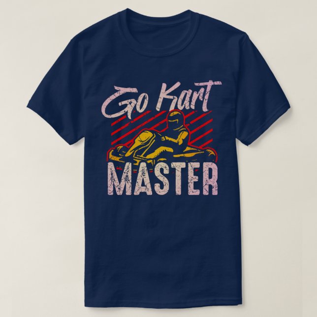 GoKart Master 1 T-Shirt (Design Front)