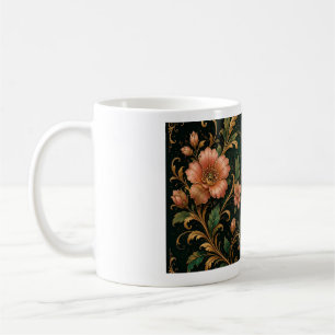 Gol Bano Collection Elegant Floral Mug Botanic
