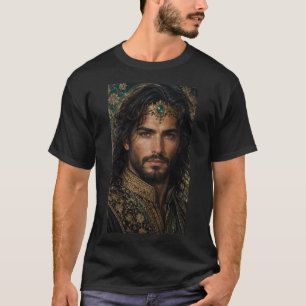 Gol Bano Collection Persian Warrior & Dragon Men T-Shirt