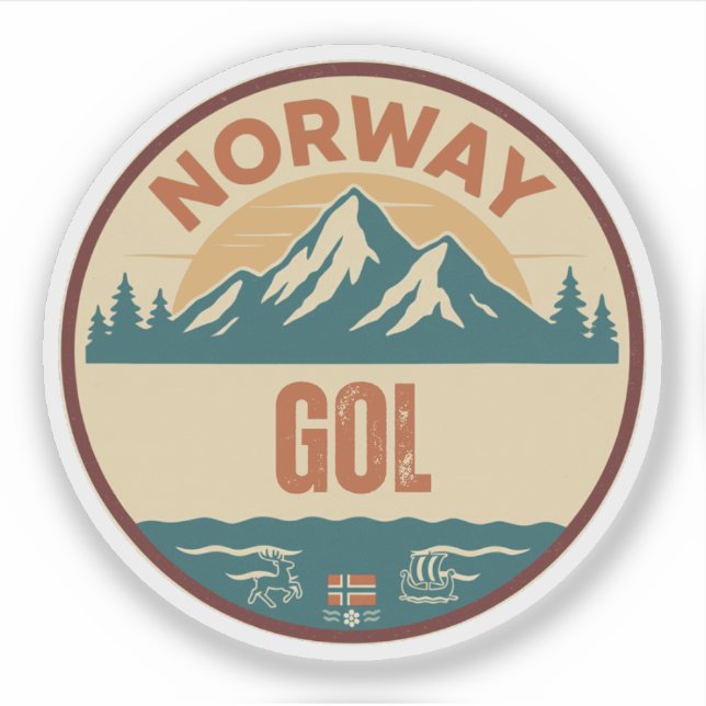 Gol, Norge Norway (Front)